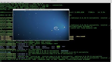 Creating a Debian ARM IMG for Archos - Linux - Part 3 - Gnome - Xorg