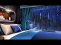 Rain Sounds for Sleeping &amp; Train Ambience | Fall Asleep in Luxury Train