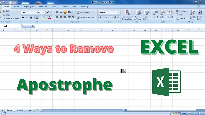 4 Easy Ways to Remove Apostrophe From Number in Excel Sheet | Excel Tutorial in Telugu | Excel VBA