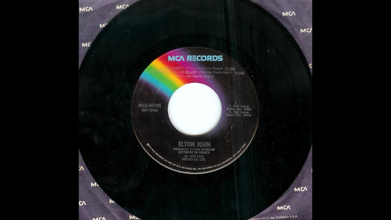 Elton John Jack Rabbit 1973 With Lyrics Youtube Elton John Jack Rabbit 1973 With Lyrics Youtube