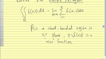 Calc III 2018 14.2 Double Integrals and Volume