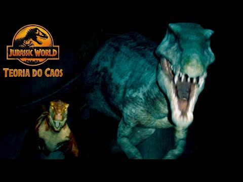 Passou perto! Luzes apagadas para a Família do Acampamento | Jurassic World Teoria do Caos | Netflix