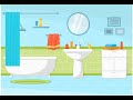 HOW TO MAKE DIY BATHROOM FOR PAPER DOLL //PART-3 PAPER DOLL HOUSE MAKING