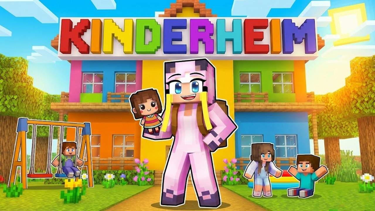 Wir ZIEHEN ins KINDERHEIM! 🌸 Minecraft