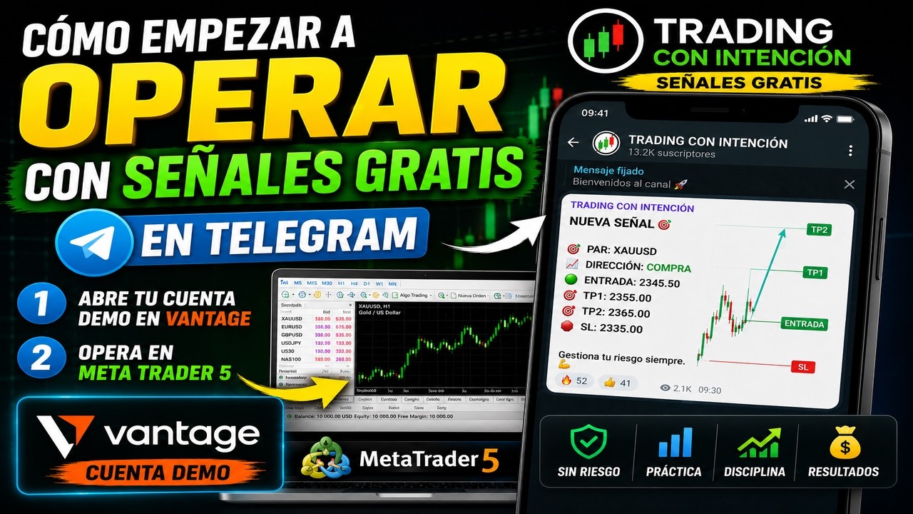 Aprende a Operar con Señales Gratis | Vantage + MetaTrader 5 - YouTube