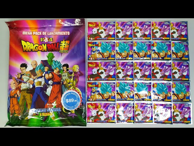 CAIXA COM 50 SAQUETAS STACKS DRAGON BALL SUPER