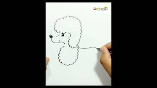 Drawing A POODLE EASY