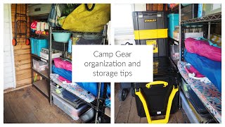 Camp gear organization // How to store Gazebos and tents //lockable storage // storage tips by Camping and cooking family 235 views 2 years ago 12 minutes, 17 seconds