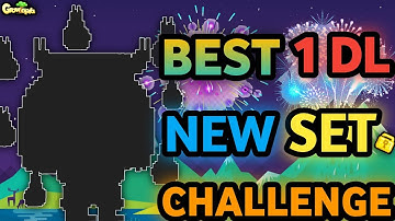 SPECIAL NEW 1 DL SET CHALLENGE (NEW SET) | Growtopia - Set Challenge #133
