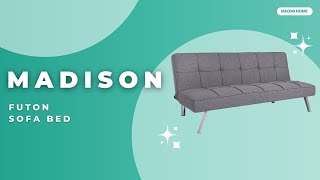 🛠️ Easy DIY Sofa Bed for Modern Homes: Naomi Home | Madison Futon Sofa Assembly Guide