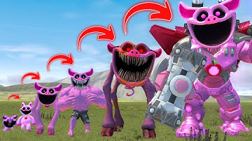 NEW EVOLUTION OF MECHA TITAN PICKY PIGGY SMILING CRITTERS POPPY PLAYTIME CHAPTER 3 In Garry