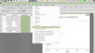 Tutorial bรกsico de QtiPlot para ajuste lineal