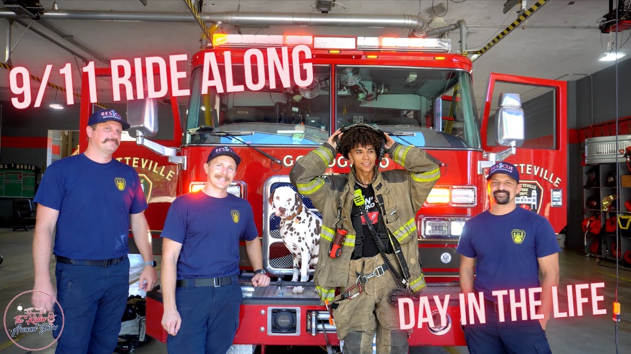 Поездка с пожарными... День из жизни + Разговоры о жизни по вызову | Дань памяти жертвам 11 сентя...