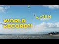 Flying high world record of the highest kitesurfing jump