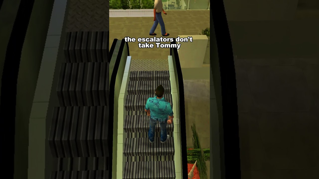 CAN YOU USE ESCALATORS IN GTA GAMES