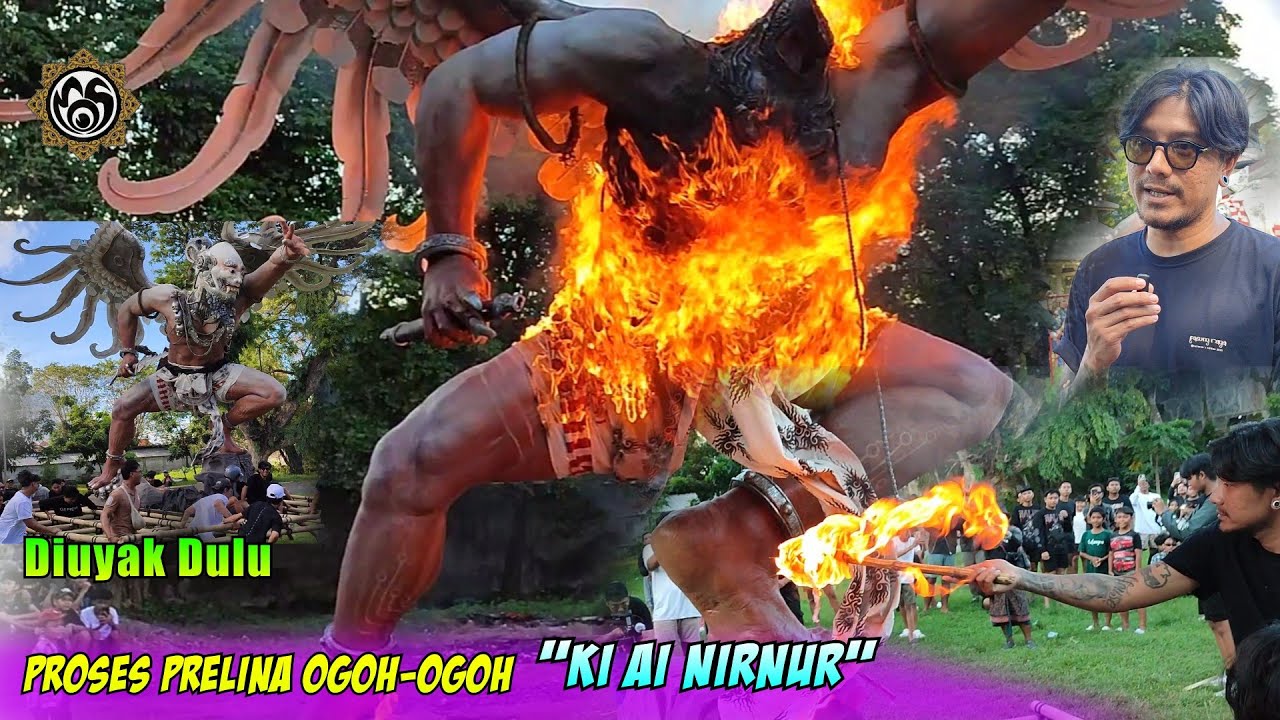 Ngintip yuks‼️ Proses Prelina Ogoh-ogoh 