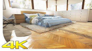 [4K] - Unity 5.3 - Bedroom Tech Demo - ArchViz with SSRR - MRGV