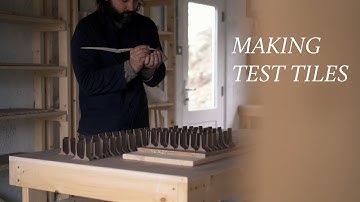 Making Stoneware Test Tiles