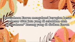 Tugas kuliah kasus Enron dan kap Arthur Andersen
