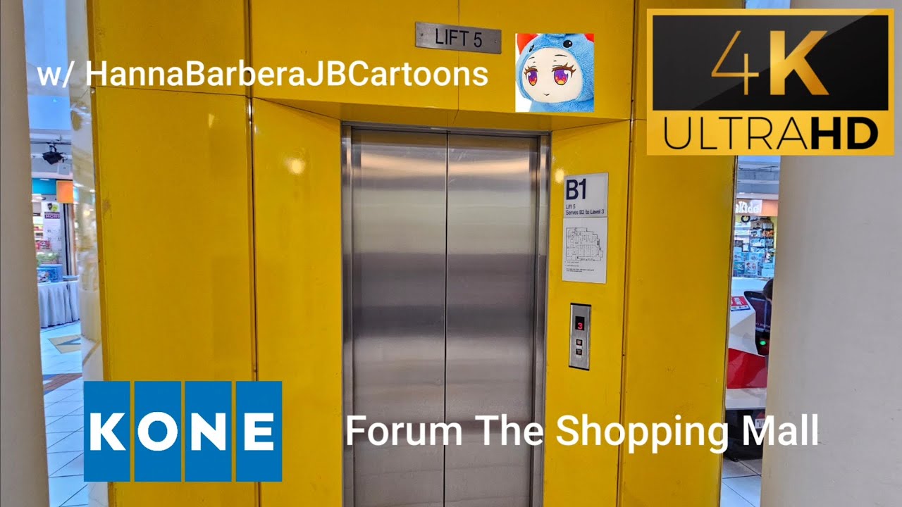 KONE scenic lift at Forum the Shopping Mall