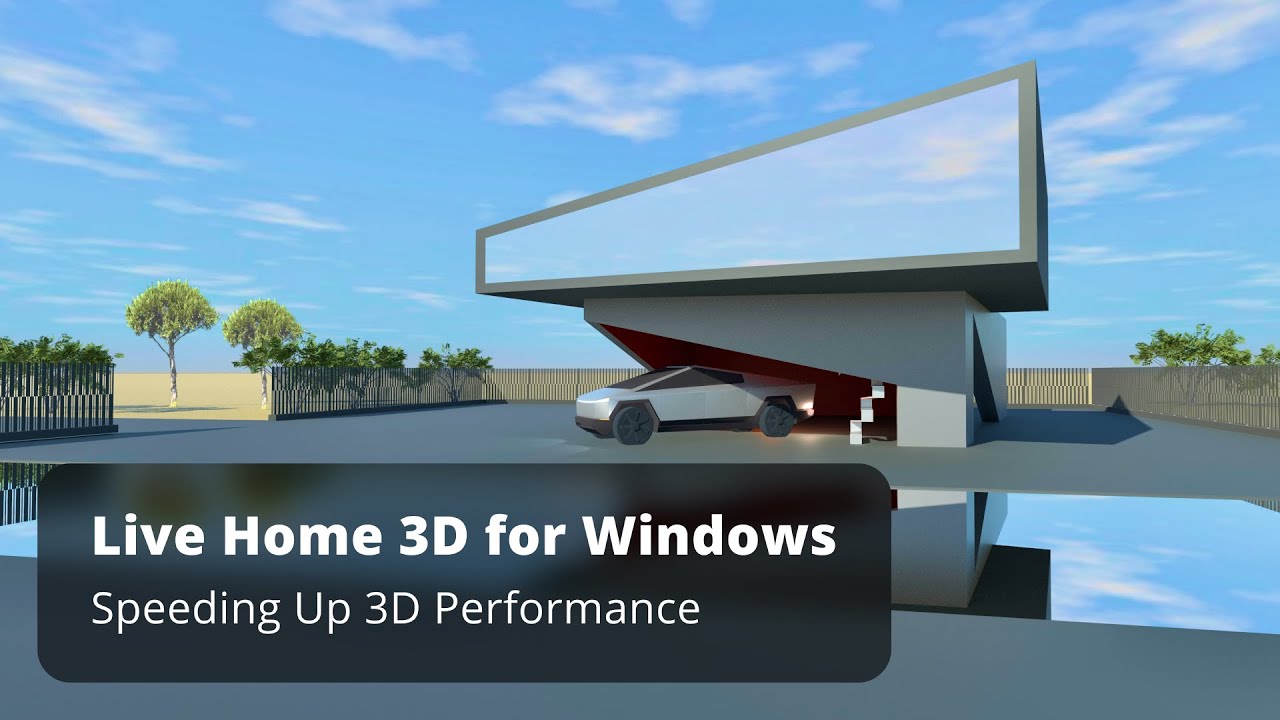 Speeding Up 3D Performance - Live Home 3D for Windows Tutorials - YouTube