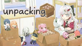 【Unpacking】細かいものを100均で買った適当な小物入れにぶち込むタイプの人【石神のぞみ／にじさんじ所属】