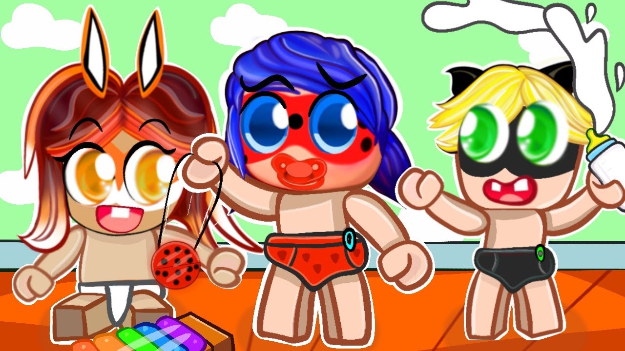 LADYBUG has a Family In ROBLOX!!