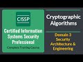 Master CISSP Cryptographic Algorithms | Urdu & Hindi | Domain 3 Security Architecture 🔐