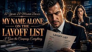 I Gave the Company 12 Years and 23 Major Deals—Then Found My Name Alone on the Layoff List
