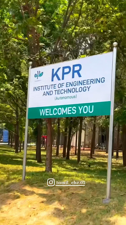 Kpr college #kpr #kprict #kprcas #collegevlog #vlog #engineeringcollege #collegecampus