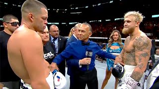 Nate Diaz (USA) vs Jake Paul (USA) | BOXING fight, HD screenshot 5