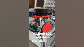 YDLIDAR SCL connected to Arduino, ROS2