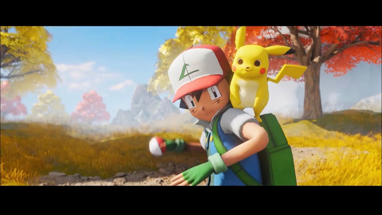 Ash Ketchum, Pikachu & Charizard Arrives Pokémon Meets Peely