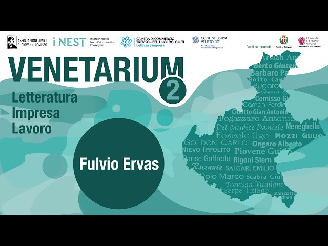 Venetarium 2 - Letteratura Impresa Lavoro - 26 gennaio 2024 - Fulvio Ervas