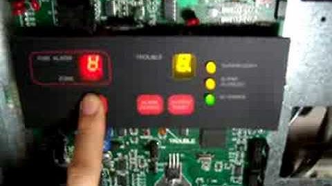 Simplex 4004 Lamp Test