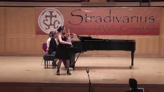 1st Laureate play with Stradivari
