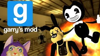 LOUCO DE TINTA!! - Garry's Mod (BENDY GMOD)