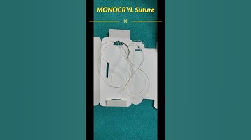 MONOCRYL Suture#absorbable suture l#norcetexam#youtubeshorts#aiimsexams#uppsc_nursing#gims#contentcr