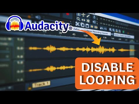 How to Disable Loop in Audacity 2025?