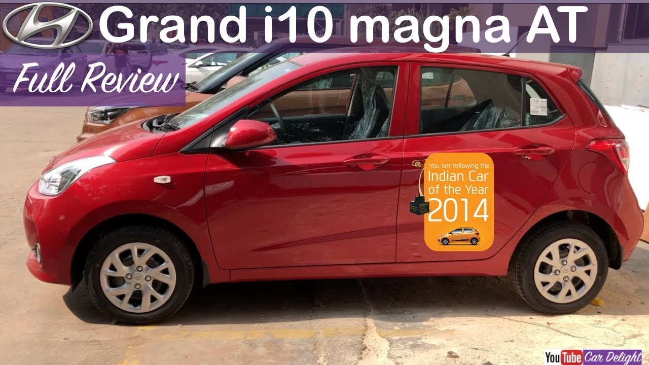 Hyundai Grand I10 2017 Magna Automatic Model Interior Exterior Walkaround And Review