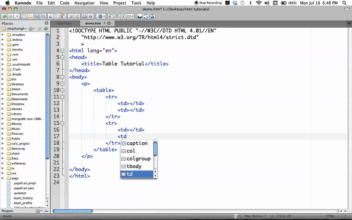12 - HTML Tables - YouTube