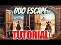 Duo escape room  wild west fortnite all levels fortnite wild west duo vividstudioz