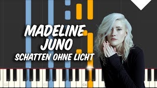 Schatten ohne Licht - Madeline Juno Piano Tutorial