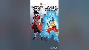CC Goku vs Xeno Goku #dragonball #goku #anime #shorts #edit #dbs #dbz
