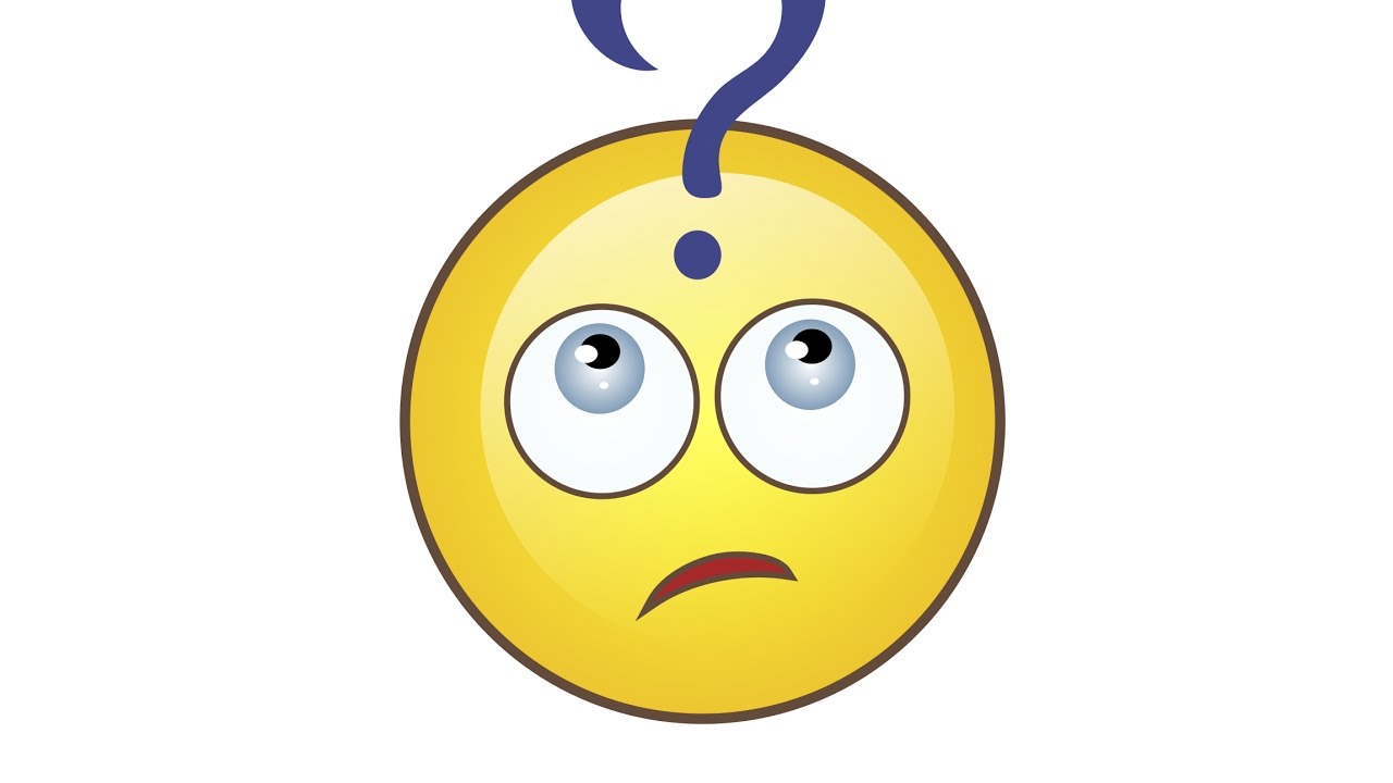 Смайл недоумение картинка