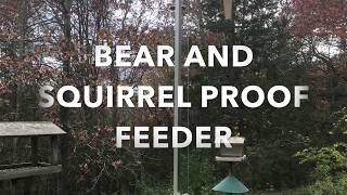 This video is about my crank up bird feeder pole. The bird feeder is quality made. The post is all aluminum and all of the hardware is 