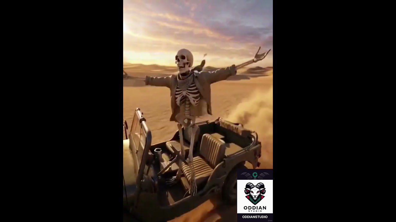 When Skeleton Goes to Dubai #usa #shorts #shortvideo
