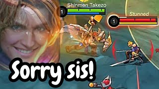 I Knocked Up Fanny Over And Over And I Have No Regrets Tigreal Mobile Legends Shinmen Takezo