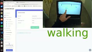 Motion detection and Classification testing with Edge Impulse