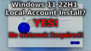 Installing Windows 11 22H1 (& 22H2) without a network connection or Microsoft account